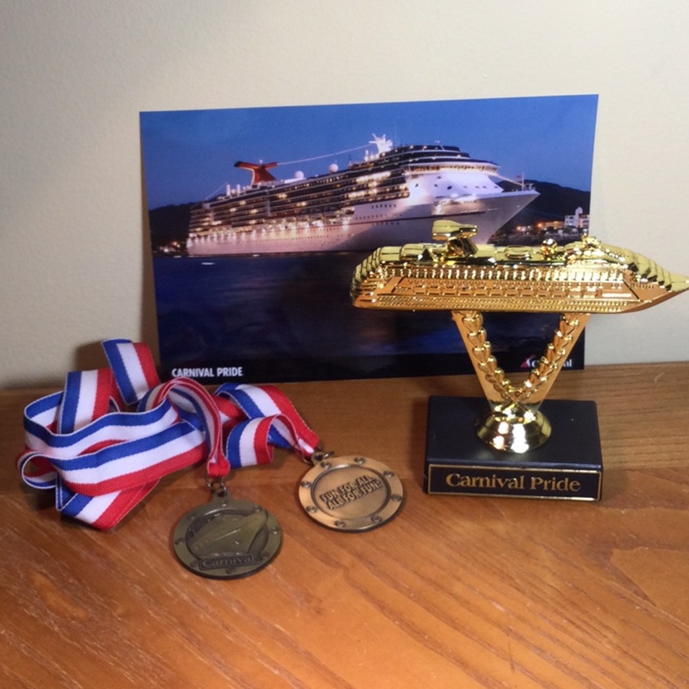 Carnival Pride Photo, Trophy, Medals